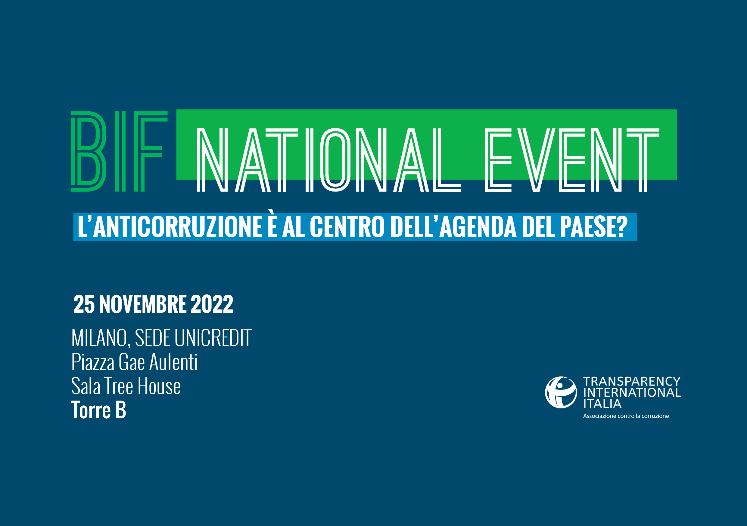 Scarica il programma del BIF National Event 2022 a Milano